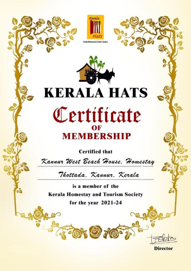 Kannur West Beach House Exterior foto